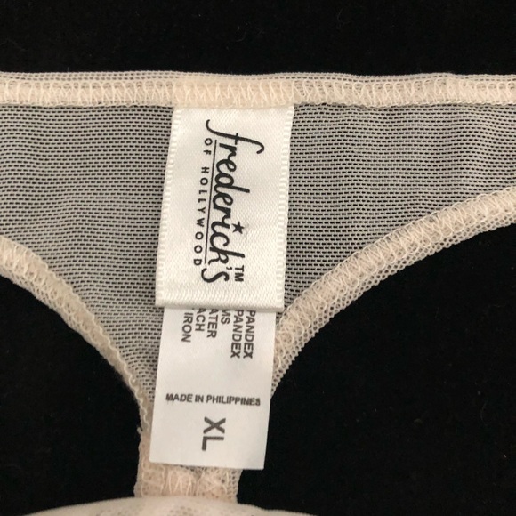 Frederick's of Hollywood lace G-String Thong XL - Picture 2 of 3